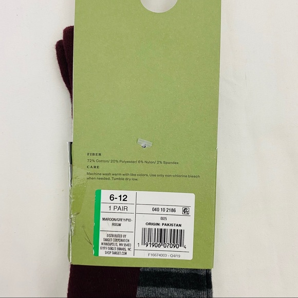 Goodfellow Men's Premium Striped Crew Dress Socks - Picture 5 of 7